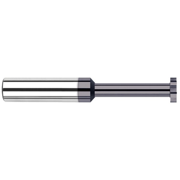 Harvey Tool Keyseat Cutter-Square .0620" (1/16) Cutter DIAx.0200" Wx.1870" (3/16) Neck L Carbide 955120-C3